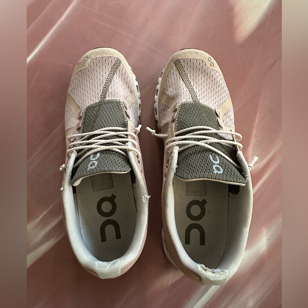 On running sneakers. Size 8.5 women’s.